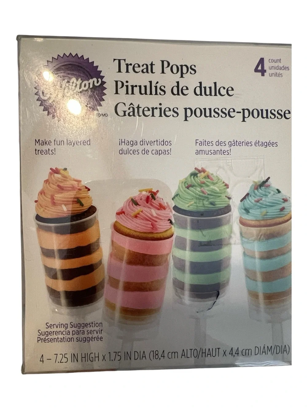 NIB Wilton Treat Pops Maker Display Set with extra Treat Pops and Stand